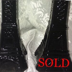 ~Brand New Set of 2 Eiffel Tower candle holders~